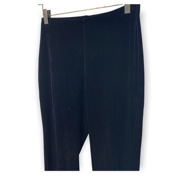Vintage 90's Rave City Velvet Split Ankle Pants Small - Picture 3 of 10